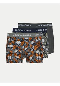 Jack & Jones - Jack&Jones Komplet 3 par bokserek Hugo 12263738 Kolorowy. Materiał: bawełna. Wzór: kolorowy