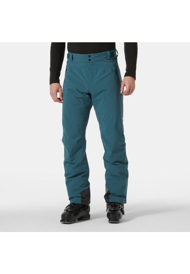Spodnie narciarskie Helly Hansen Alpha Lifa Midweightloft. Kolor: zielony. Sezon: zima. Sport: narciarstwo