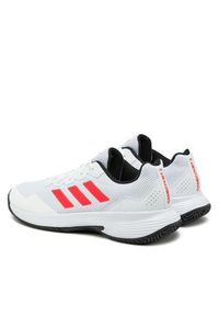 Adidas - adidas Buty do tenisa Gamecourt 2.0 IH3097 Biały. Kolor: biały. Materiał: materiał. Sport: tenis #3