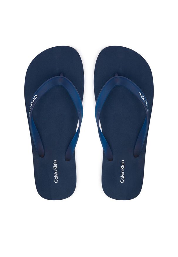 Japonki Calvin Klein. Kolor: niebieski