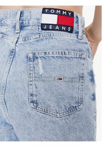 Tommy Jeans Szorty jeansowe DW0DW15602 Niebieski Mom Fit. Kolor: niebieski. Materiał: bawełna #5