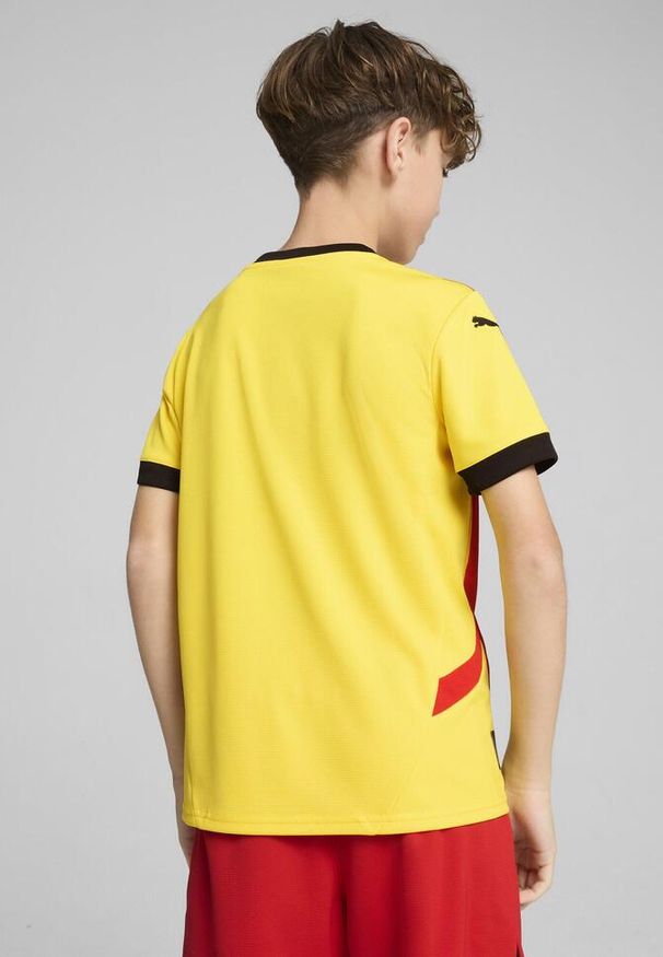 Puma - Młodzieżowa koszulka domowa RC Lens 24/25 PUMA Pelé Yellow Red. Kolor: czerwony, żółty, wielokolorowy
