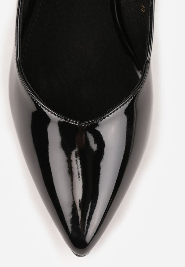 Born2be - Czarne Czółenka na Szpilce w Eleganckim Stylu ze Skórzaną Wkładką Lerichella. Okazja: do pracy. Kolor: czarny. Materiał: skóra. Obcas: na szpilce. Styl: elegancki