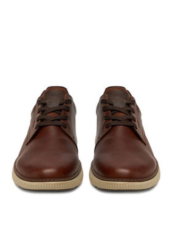 Rieker Sneakersy B3313-24 Brązowy. Kolor: brązowy. Materiał: skóra