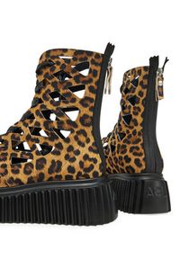 AGL Trzewiki Viggy D751517PGKI043G446 Brązowy. Kolor: brązowy. Materiał: skóra #6