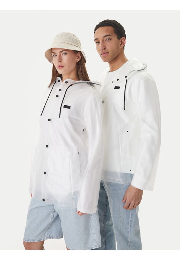 Hunter Kurtka przeciwdeszczowa Izzy HARU0001261 Przezroczysty Regular Fit. Materiał: syntetyk