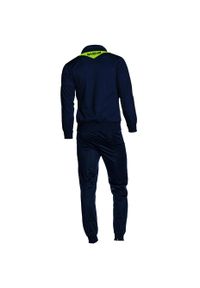 Dres Givova Tuta Visa Fluo. Kolor: wielokolorowy, niebieski, zielony. Materiał: dresówka