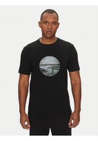 BOSS T-Shirt Graphic Heritage 50537847 Czarny Regular Fit. Kolor: czarny. Materiał: bawełna #1