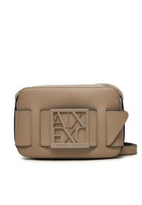 Armani Exchange Torebka 942699 0A874 14349 Beżowy. Kolor: beżowy. Materiał: skórzane