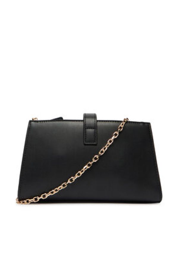 TOMMY HILFIGER - Tommy Hilfiger Torebka Th Libre Chain Crossover AW0AW18614 Czarny. Kolor: czarny. Materiał: skórzane