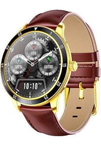 Smartwatch Manta Goldenstar Brązowy (SWT06BP). Rodzaj zegarka: smartwatch. Kolor: brązowy