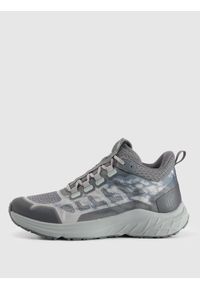 4f - 4F Buty trekkingowe Original Trail Mid męskie - szare 44. Kolor: szary. Materiał: guma, żakard. Szerokość cholewki: normalna. Sport: wspinaczka