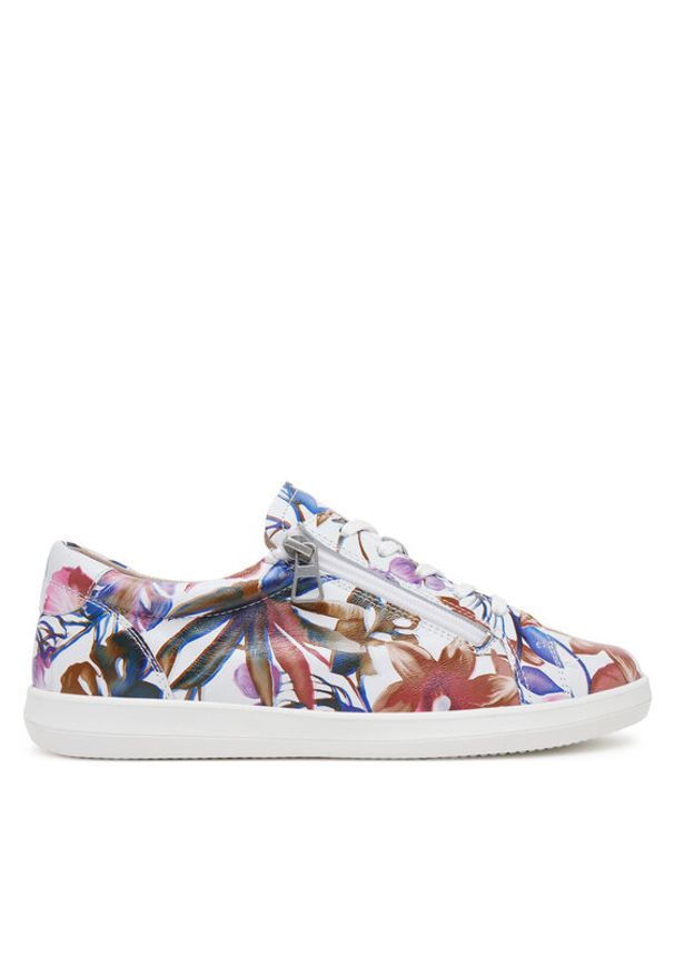 Caprice Sneakersy 9-23727-44 Biały. Kolor: biały. Materiał: skóra