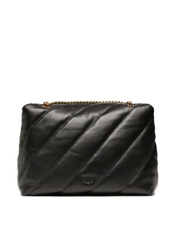 Pinko Torebka Love Big Puff Cl. PE 23 PLTT 100037 A0F2 Czarny. Kolor: czarny. Materiał: skórzane