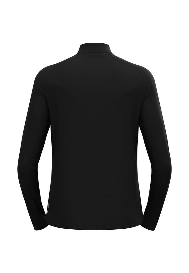 Odlo - Bluza techniczna męska ODLO Essential Light Mid Layer 1/2 zip. Kolor: wielokolorowy, czarny, szary