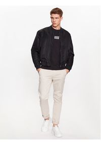 Calvin Klein T-Shirt Gloss Stencil K10K111528 Czarny Regular Fit. Kolor: czarny. Materiał: bawełna #5