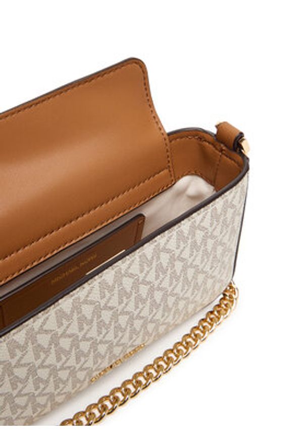 MICHAEL Michael Kors Torebka Bryant Small 32S5GYTU0B Beżowy. Kolor: beżowy. Materiał: skórzane
