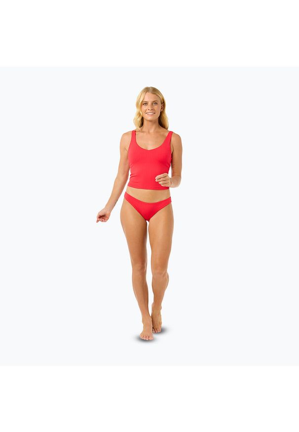 RIPCURL - Góra od stroju kąpielowego Rip Curl Premium Surf Tankini. Kolor: czerwony