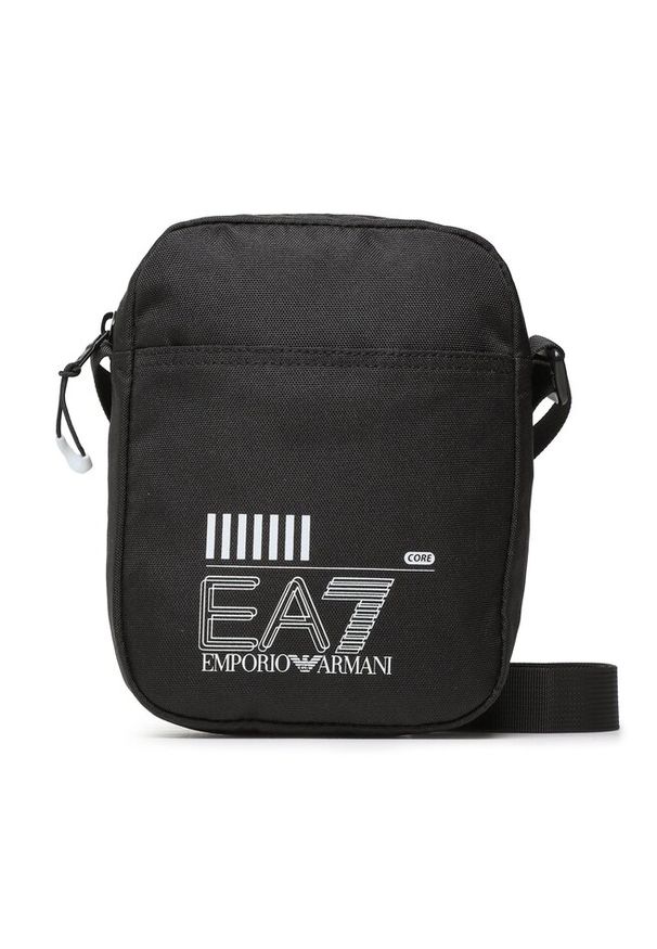 Saszetka EA7 Emporio Armani. Kolor: czarny