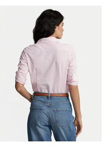 Polo Ralph Lauren Koszula Heidi 211664427002 Różowy Slim Fit. Typ kołnierza: polo. Kolor: różowy. Materiał: bawełna #2