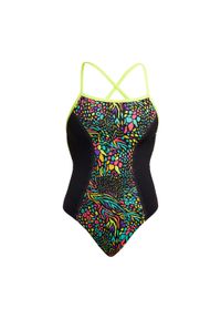 FUNKITA - Strój pływacki jednoczęściowy damski Funkita Bond Girl One Piece. Kolor: wielokolorowy, czarny