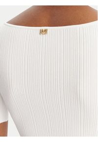 Marciano Guess Sweter 5YGR02 5875Z Biały Regular Fit. Kolor: biały. Materiał: wiskoza #5