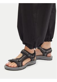 Jack Wolfskin Sandały Wave Breaker W 4050291 Czarny. Kolor: czarny. Materiał: materiał #7