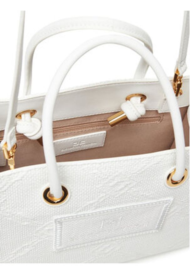 Elisabetta Franchi Torebka BS-83A-52E2-V390 Biały. Kolor: biały