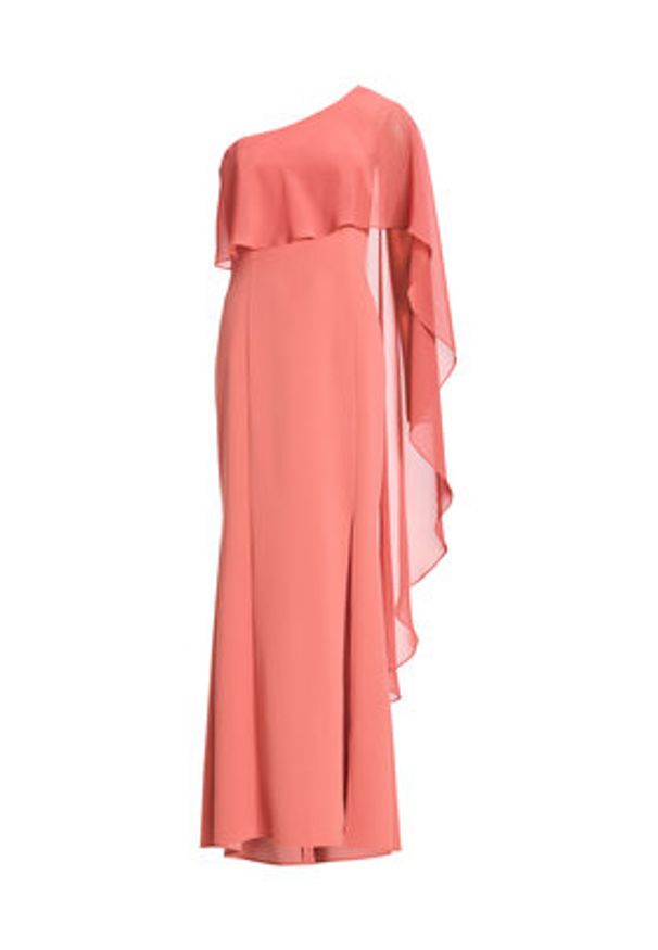 Swing Sukienka wieczorowa 5AJ03500 Koralowy Regular Fit. Kolor: pomarańczowy. Materiał: syntetyk. Styl: wizytowy