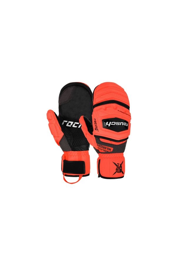 Rękawice narciarskie Reusch Worldcup Warrior GS. Kolor: czarny, czerwony, wielokolorowy. Sezon: zima. Sport: narciarstwo