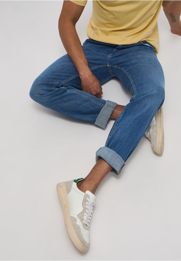 Mustang - MUSTANG WASHINGTON MĘSKIE SPODNIE JEANSOWE DENIM BLUE 1013671 5000 583