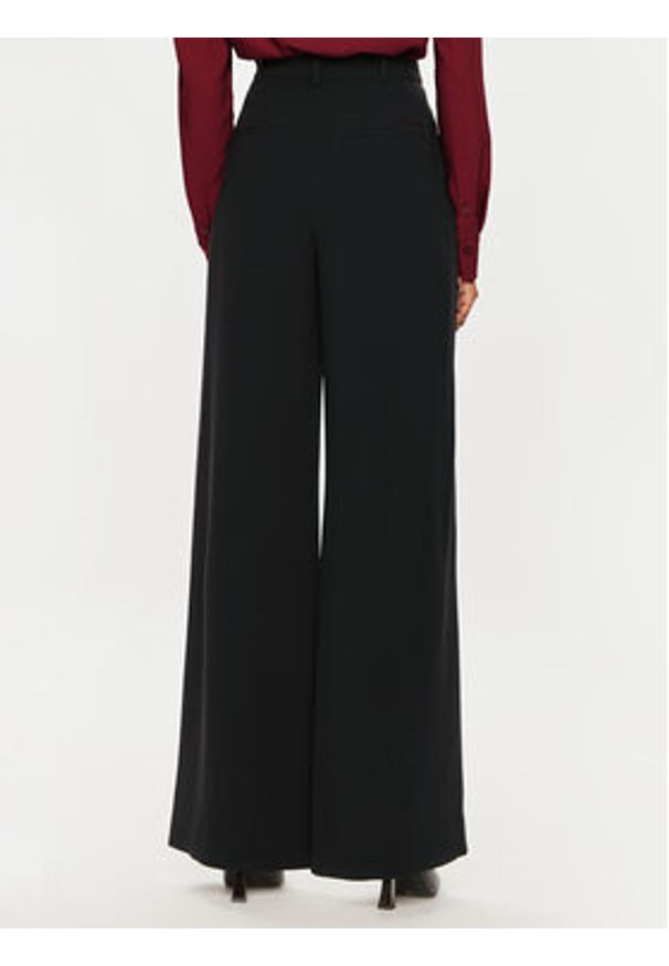 Calvin Klein Spodnie materiałowe K20K207155 Czarny Wide Leg. Kolor: czarny. Materiał: syntetyk