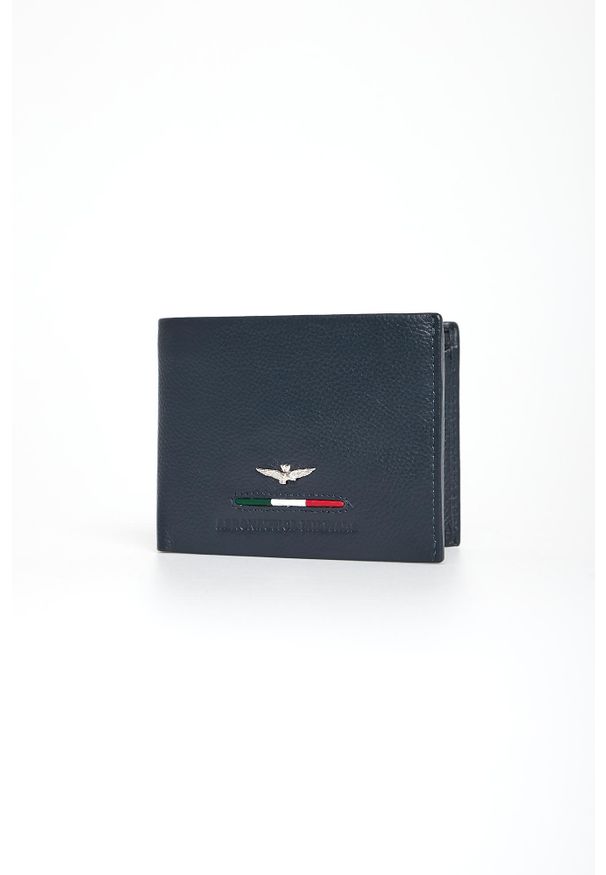 Aeronautica Militare - Portfel męski skórzany AERONAUTICA MILITARE. Materiał: skóra