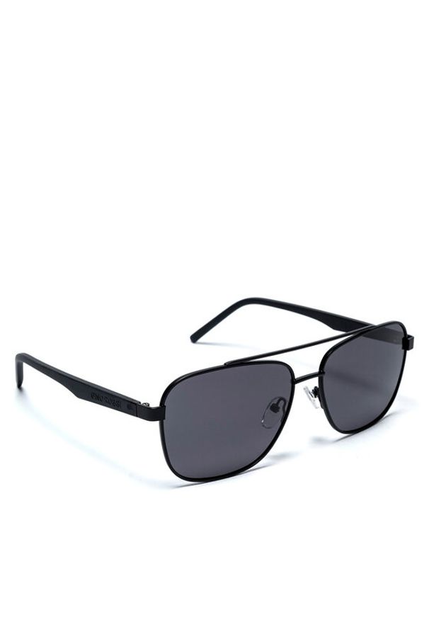 Gino Rossi Okulary przeciwsłoneczne GR6625S Czarny. Kolor: czarny