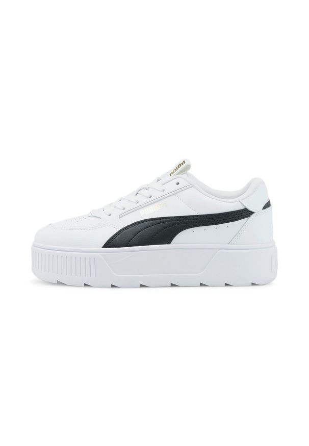 Puma - Buty sportowe damskie PUMA KARMEN REBELLE sneakersy. Zapięcie: sznurówki. Kolor: biały, wielokolorowy, czarny. Materiał: materiał, syntetyk, tkanina. Szerokość cholewki: normalna. Sport: turystyka piesza