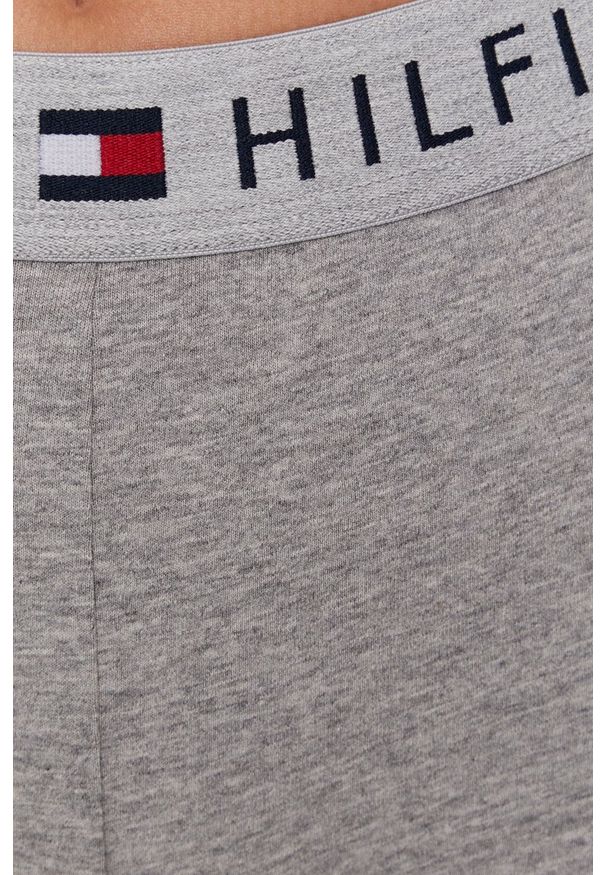 TOMMY HILFIGER - Tommy Hilfiger - Legginsy. Kolor: szary. Materiał: dzianina