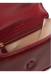 Pinko - PINKO Torebka Love Box Bag Fl Mini PE 25 PLTT 104297 A26J Bordowy. Kolor: czerwony. Materiał: skórzane