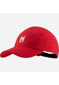 Czapka z daszkiem Millet Chamonix 5 Panel Cap Czerwony Active Fit. Kolor: czerwony. Materiał: tkanina. Sport: wspinaczka