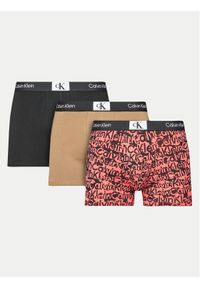 Calvin Klein Underwear Komplet 3 par bokserek 000NB3528E Kolorowy. Materiał: bawełna. Wzór: kolorowy #1
