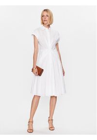 Lauren Ralph Lauren Sukienka codzienna 250903193002 Biały Regular Fit. Okazja: na co dzień. Kolor: biały. Typ sukienki: proste. Styl: casual #4