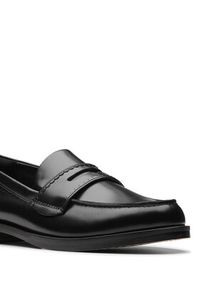 Clarks Mokasyny Straven Edge 26181277 Czarny. Kolor: czarny. Materiał: skóra #6