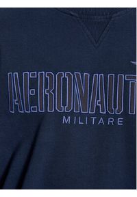 Aeronautica Militare Bluza 232FE1804F511 Granatowy Regular Fit. Kolor: niebieski. Materiał: bawełna