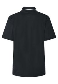 BOSS Polo Philix 50544450 Czarny Slim Fit. Typ kołnierza: polo. Kolor: czarny. Materiał: bawełna