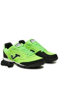 Joma Buty do piłki nożnej Top Flex Turf TOPW2411TF Zielony. Kolor: zielony. Materiał: skóra