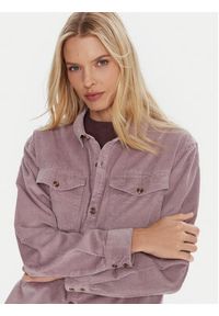 Roxy Koszula Let It Go Cord ERJWT03700 Fioletowy Regular Fit. Kolor: fioletowy. Materiał: bawełna #4