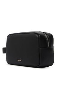 Calvin Klein Kosmetyczka Raised Dopp Kit LV04D1227G Czarny. Kolor: czarny. Materiał: skóra #5