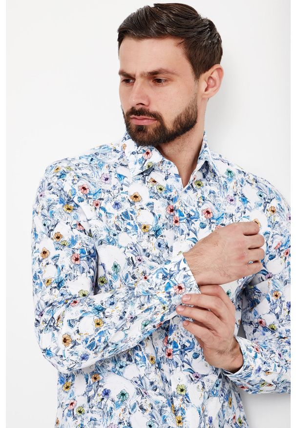 Emanuel Berg - KOSZULA MR CROWN EMANUEL BERG. Okazja: na co dzień. Styl: elegancki, casual