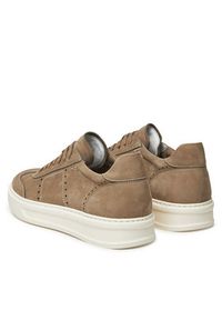 Fabi Sneakersy FU0261 Brązowy. Kolor: brązowy. Materiał: skóra