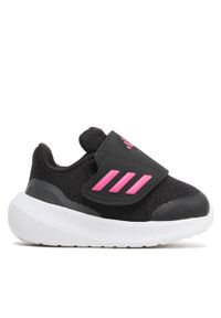 Adidas - adidas Buty Runfalcon 3.0 Sport Running Hook-and-Loop Shoes HP5862 Czarny. Kolor: czarny. Materiał: materiał. Sport: bieganie