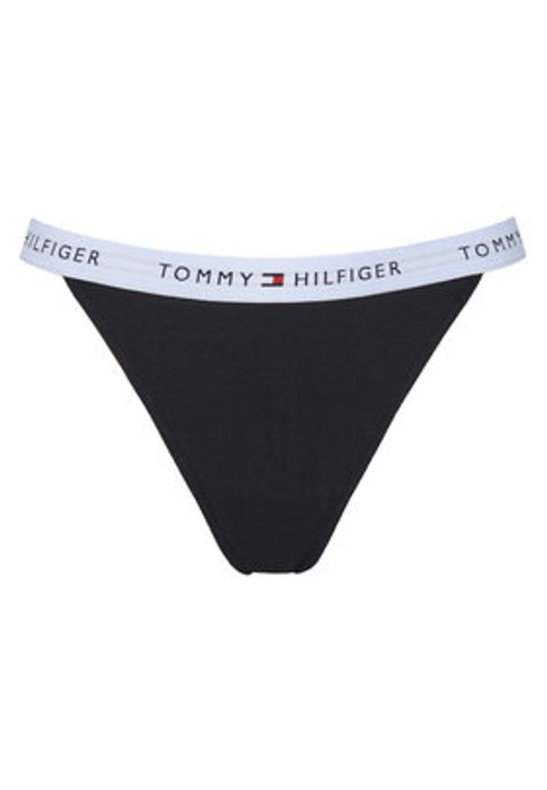 TOMMY HILFIGER - Tommy Hilfiger Komplet stringów UW0UW06518 Czarny. Kolor: czarny. Materiał: bawełna